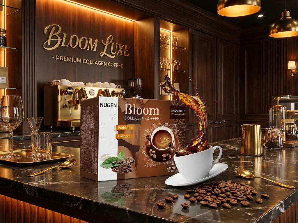 ☕️ قهوة بلوم بالكولاجين لخسارة الوزن وبشرة أكثر شباباً للرجال والنساء☕️